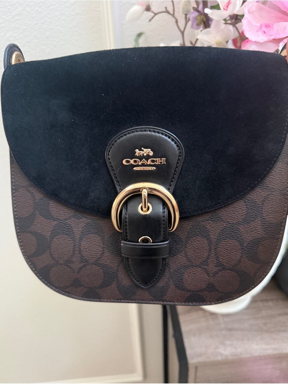 Coach Kleo Saddle/Shoulder Bag